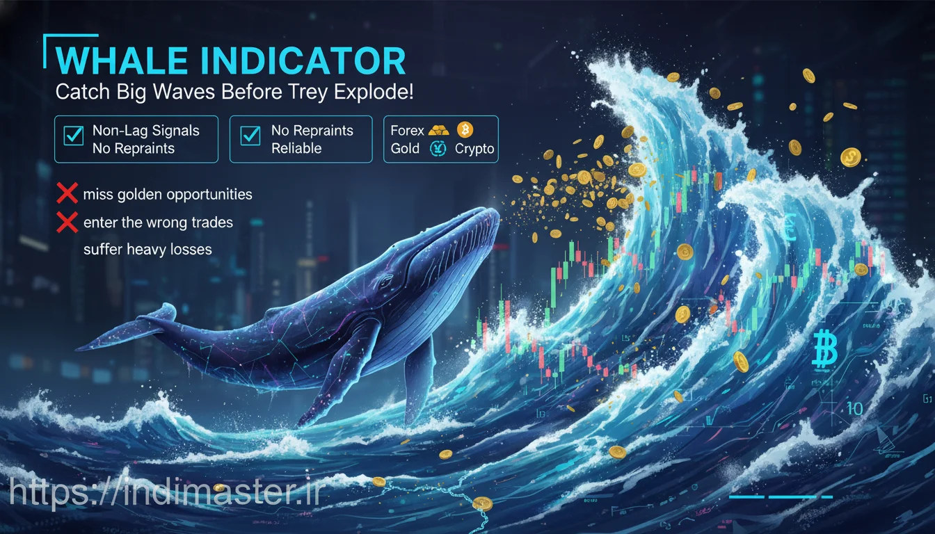 اندیکاتور Whale – شکار موج‌های بزرگ قبل از انفجار قیمت!