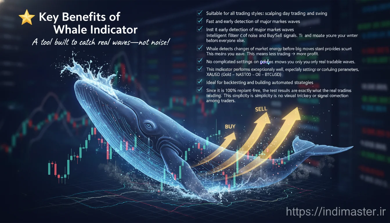 مزایای اصلی اندیکاتور Whale